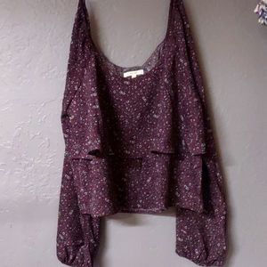 Floral Layered Blouse